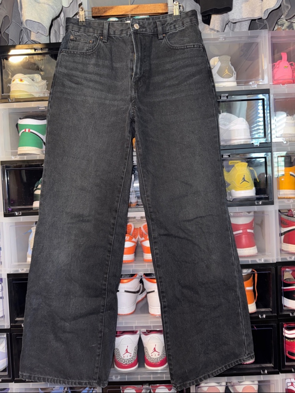 PacSun Black High-Rise Denim Jeans